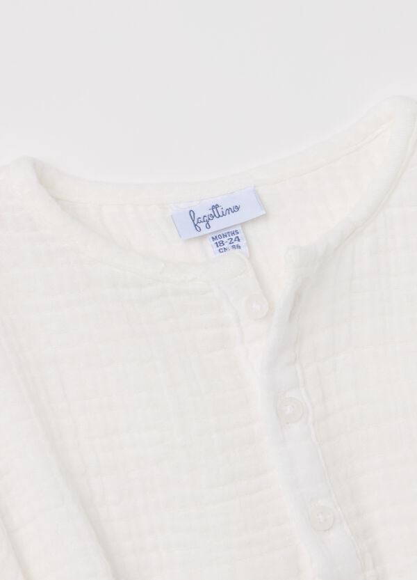 Ovs Camicia In Tessuto Goffrato