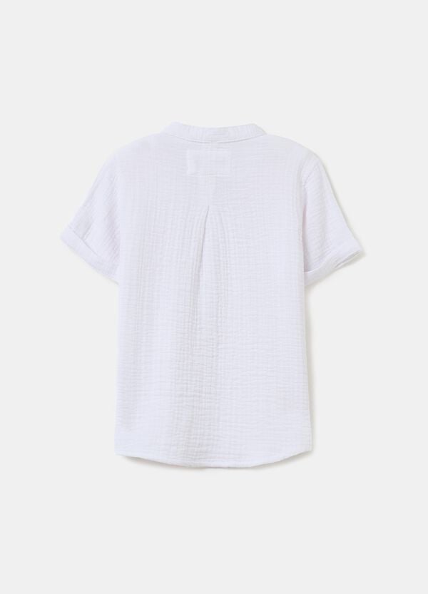 Ovs Camicia In Tessuto Goffrato
