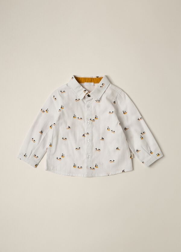 Ovs Camicia in twill di puro cotone IANA neonato