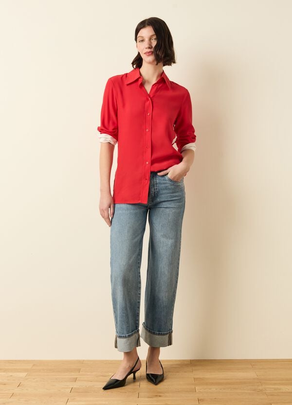 Ovs Camicia In Viscosa