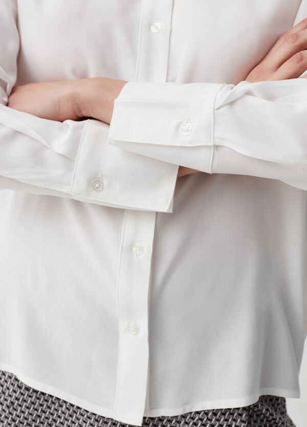 Ovs Camicia In Viscosa Con Spacchi