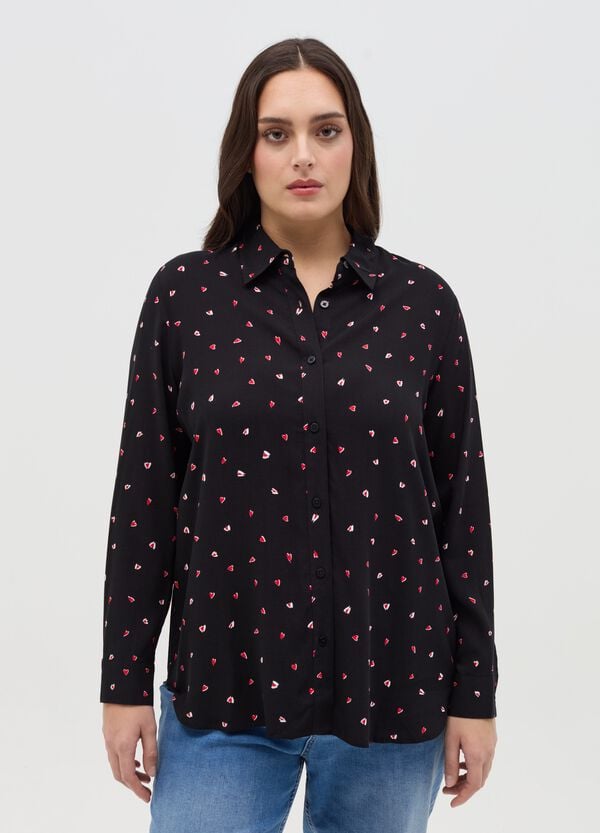 Ovs Camicia In Viscosa Curvy