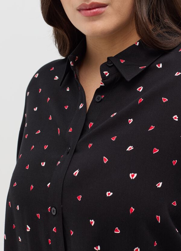 Ovs Camicia In Viscosa Curvy