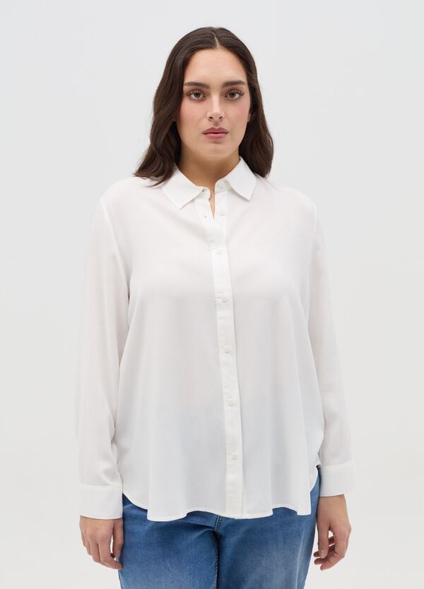 Ovs Camicia In Viscosa Curvy