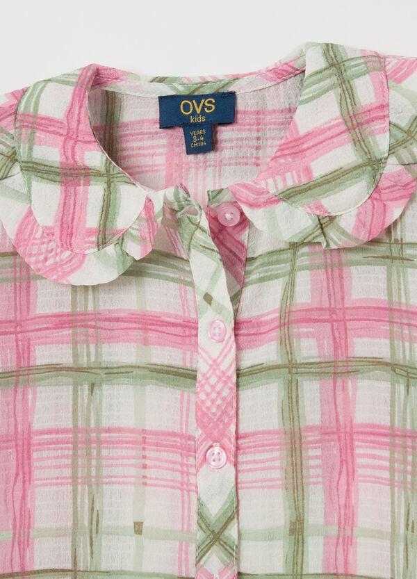 Ovs Camicia Maniche Corte Fantasia Check