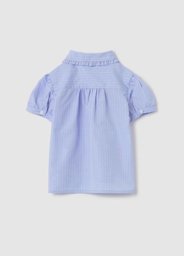 Ovs Camicia Maniche Corte In Fantasia A Righe