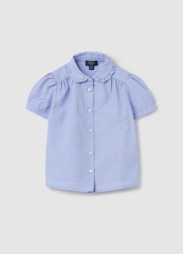 Ovs Camicia maniche corte in fantasia a righe