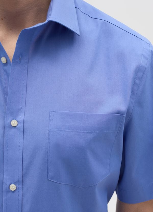 Ovs Camicia Maniche Corte Regular Fit Easy Iron