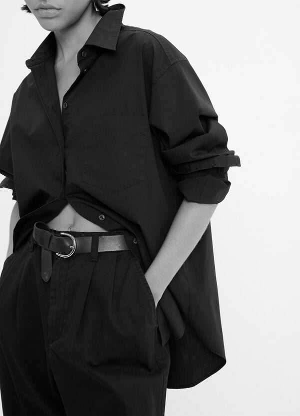 Ovs Camicia Oversize In Cotone