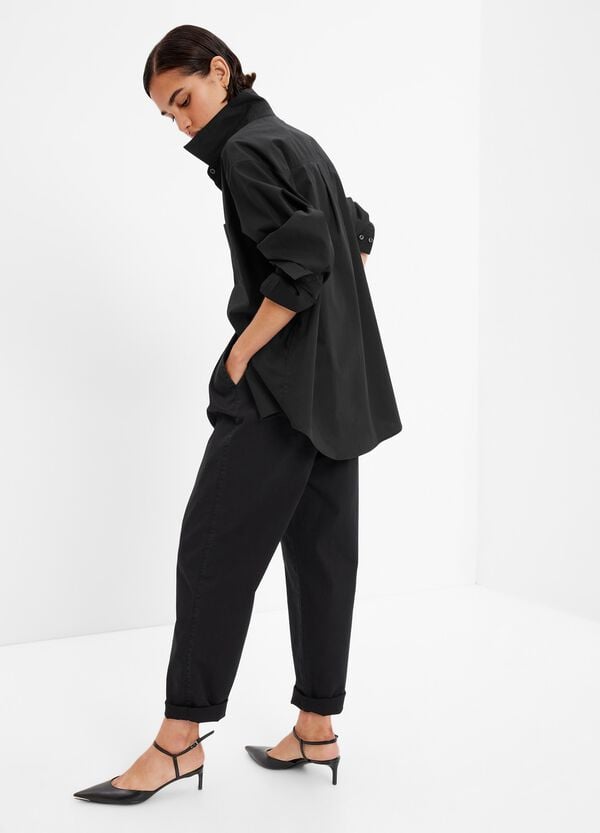 Ovs Camicia Oversize In Cotone