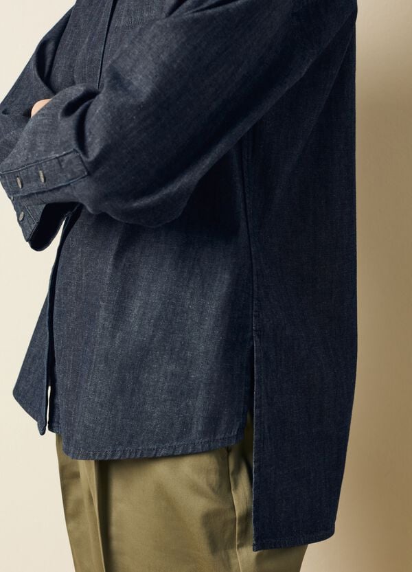 Ovs Camicia Oversize In Denim