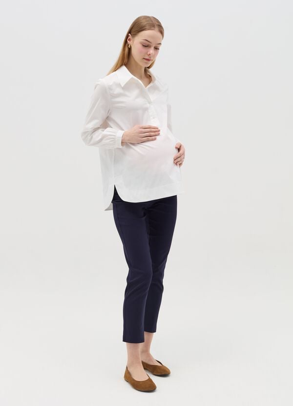 Ovs Camicia Premaman Scollo Serafino