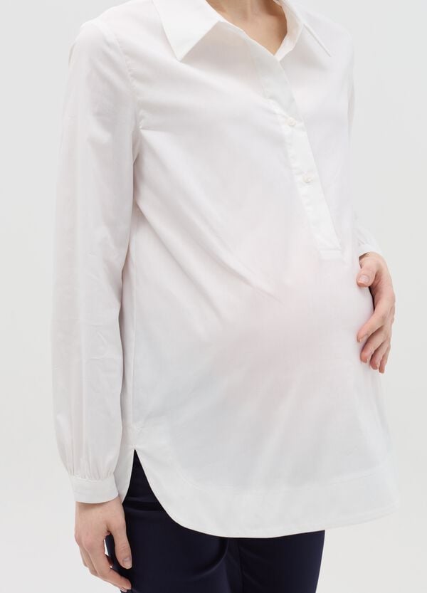 Ovs Camicia Premaman Scollo Serafino