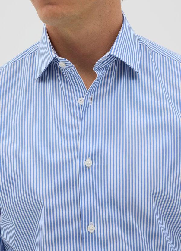 Ovs Camicia Regular Fit A Righe Easy Iron
