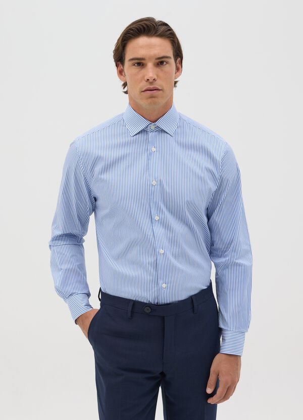 Ovs Camicia regular fit a righe easy iron