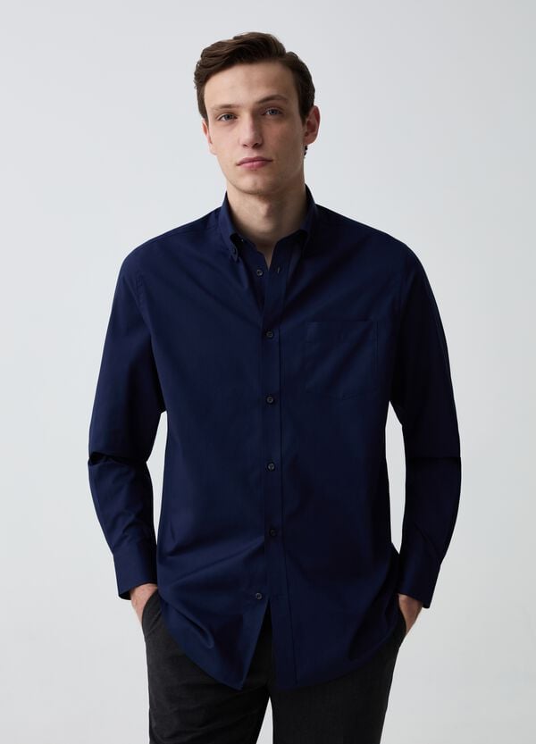 Ovs Camicia regular fit button-down con tasca