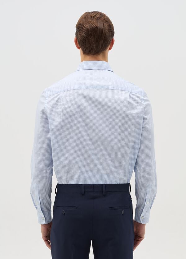 Ovs Camicia Regular Fit Con Micro Stampa