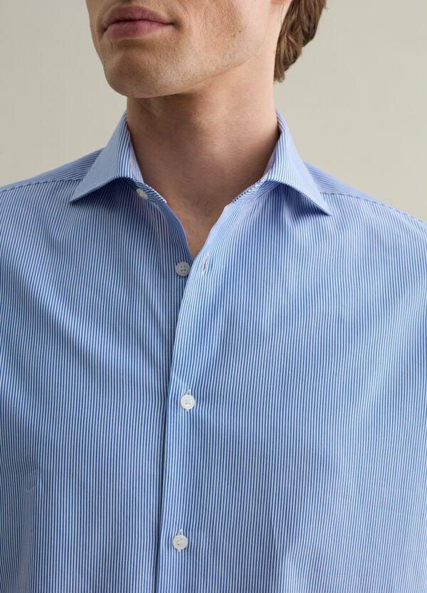 Ovs Camicia Regular Fit Easy Iron A Righe Sottili