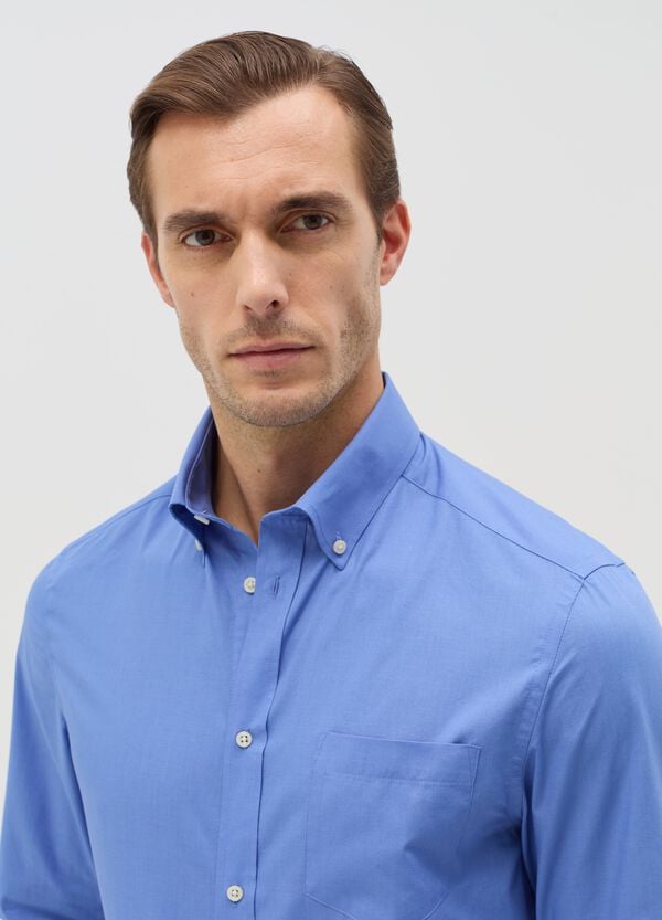 Ovs Camicia Regular Fit Easy Iron Button-down