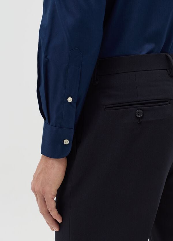 Ovs Camicia Regular Fit Easy Iron Button-down