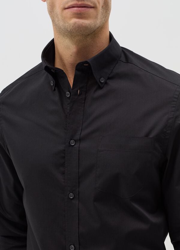 Ovs Camicia Regular Fit Easy Iron Button-down