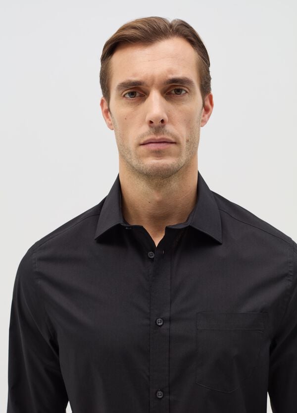 Ovs Camicia Regular Fit Easy Iron Con Tasca