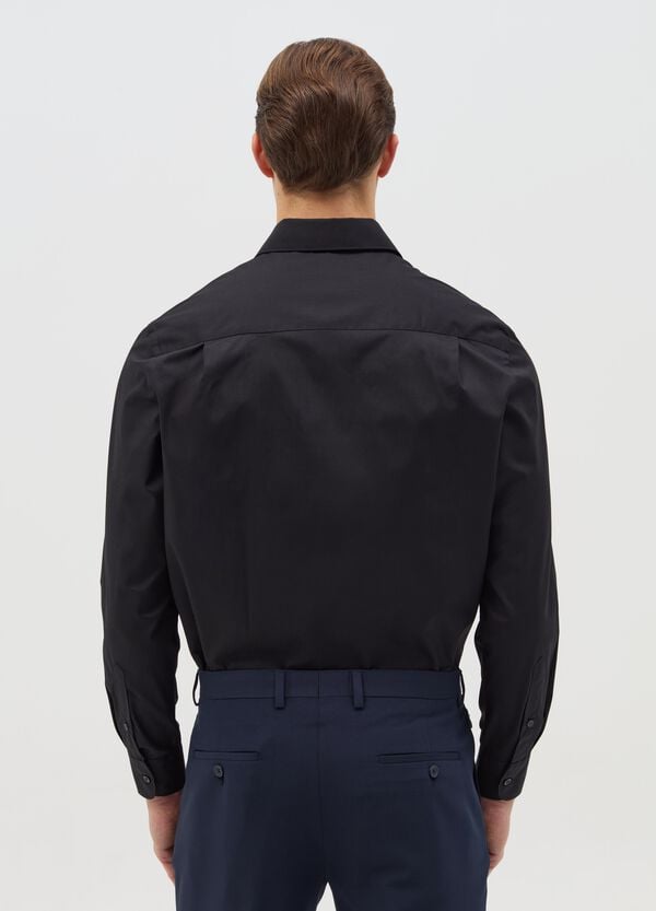 Ovs Camicia Regular Fit Easy Iron Con Tasca