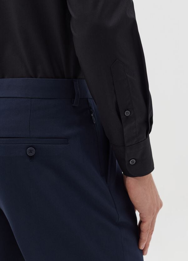 Ovs Camicia Regular Fit Easy Iron Con Tasca
