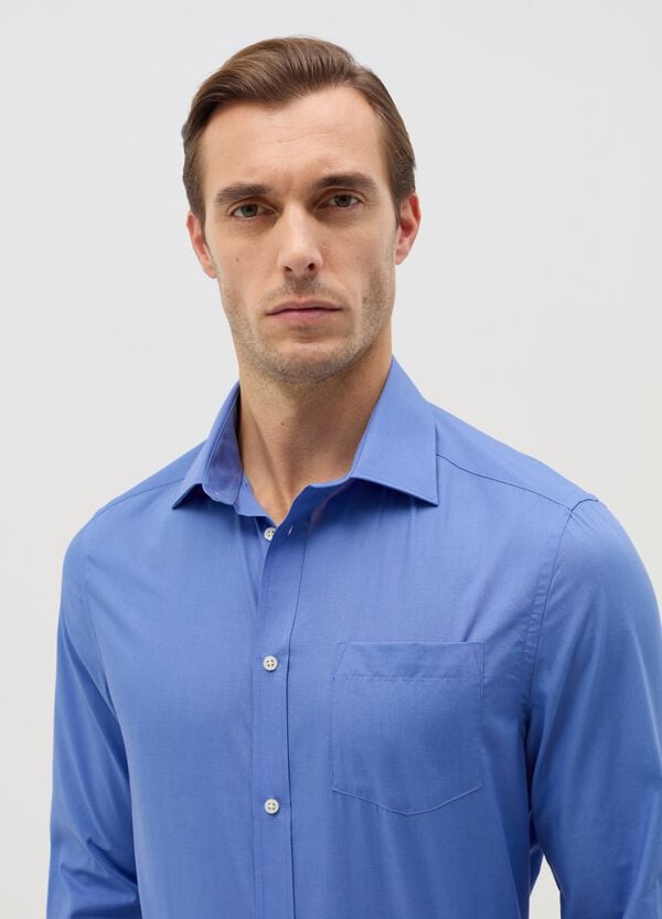Ovs Camicia Regular Fit Easy Iron Con Tasca