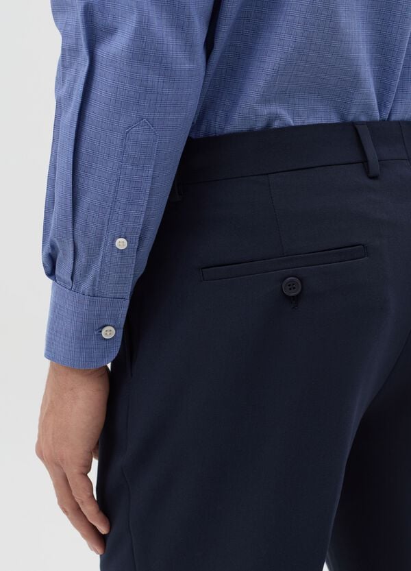 Ovs Camicia Regular Fit Easy Iron Micro Fantasia