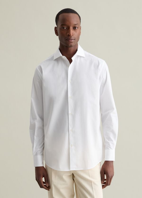 Ovs Camicia Regular Fit In Cotone Easy Iron