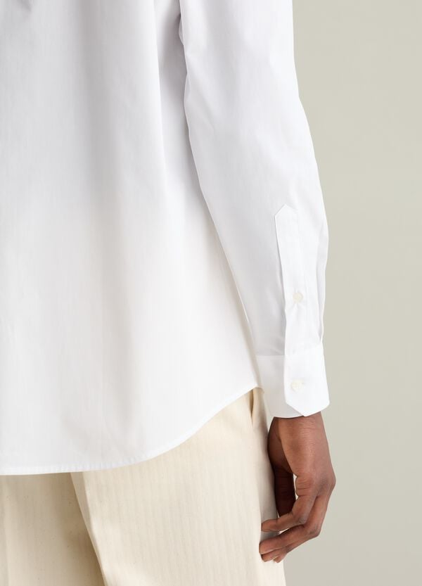 Ovs Camicia Regular Fit In Cotone Easy Iron