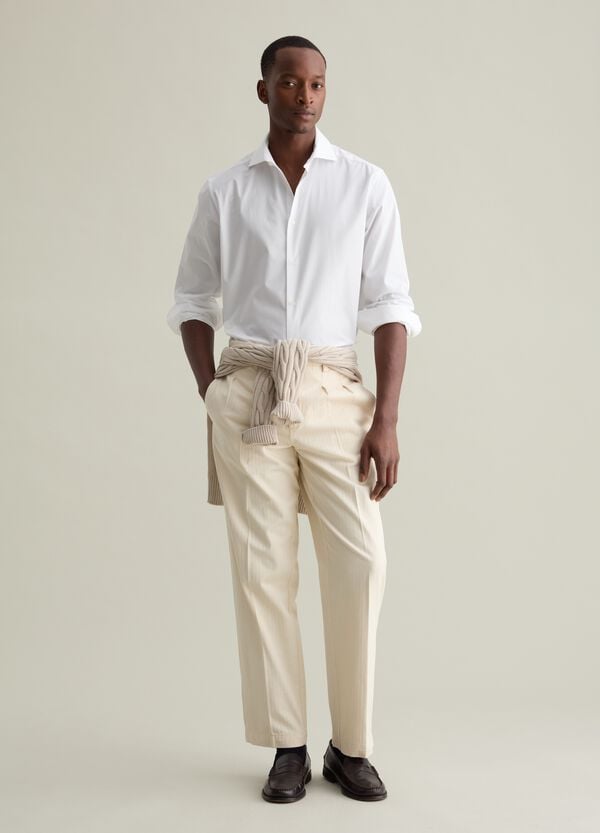 Ovs Camicia regular fit in cotone easy iron