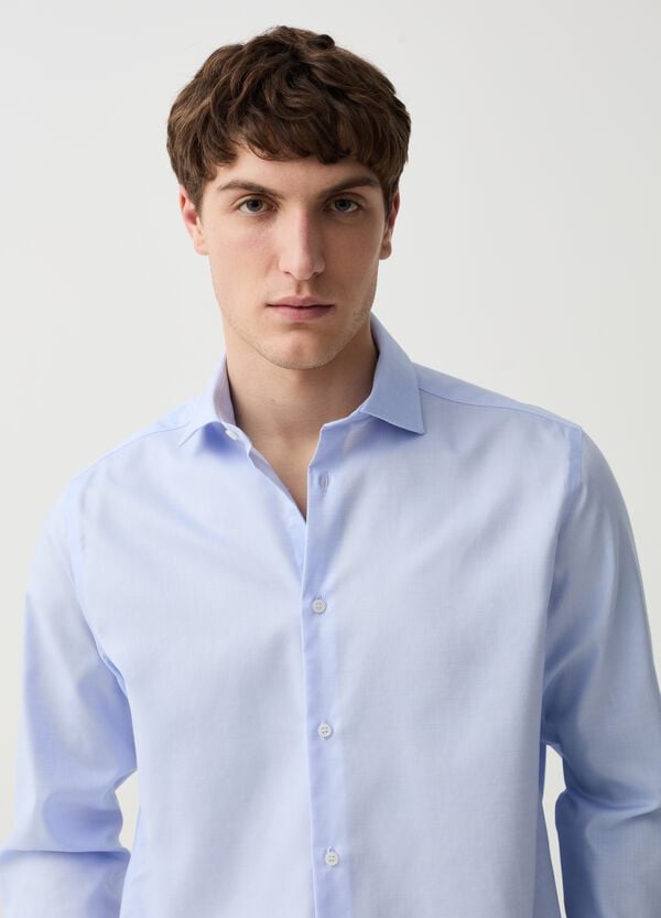 Ovs Camicia Regular Fit In Cotone No Stiro