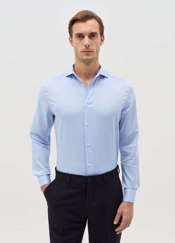 Ovs Camicia regular fit in cotone oxford easy iron