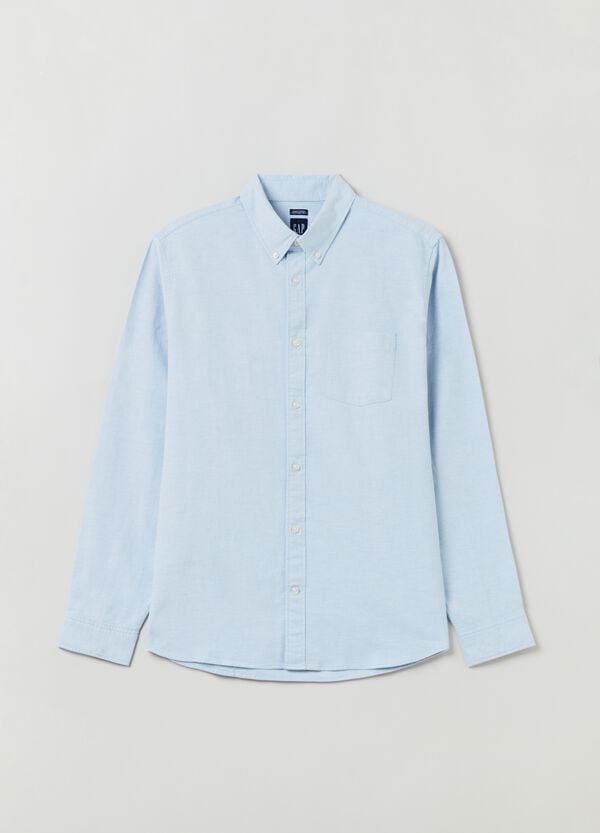 Ovs Camicia Regular Fit In Cotone Oxford