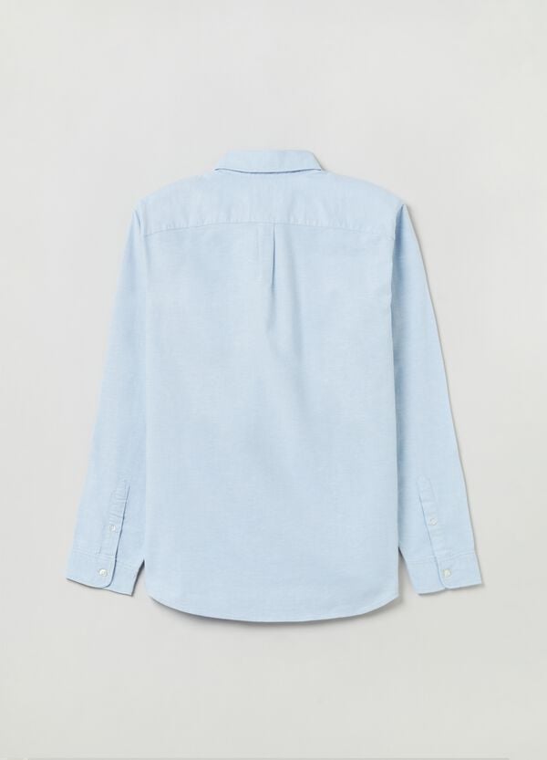 Ovs Camicia Regular Fit In Cotone Oxford