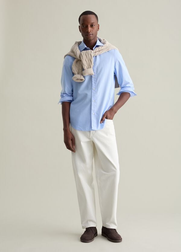 Ovs Camicia regular fit in cotone oxford