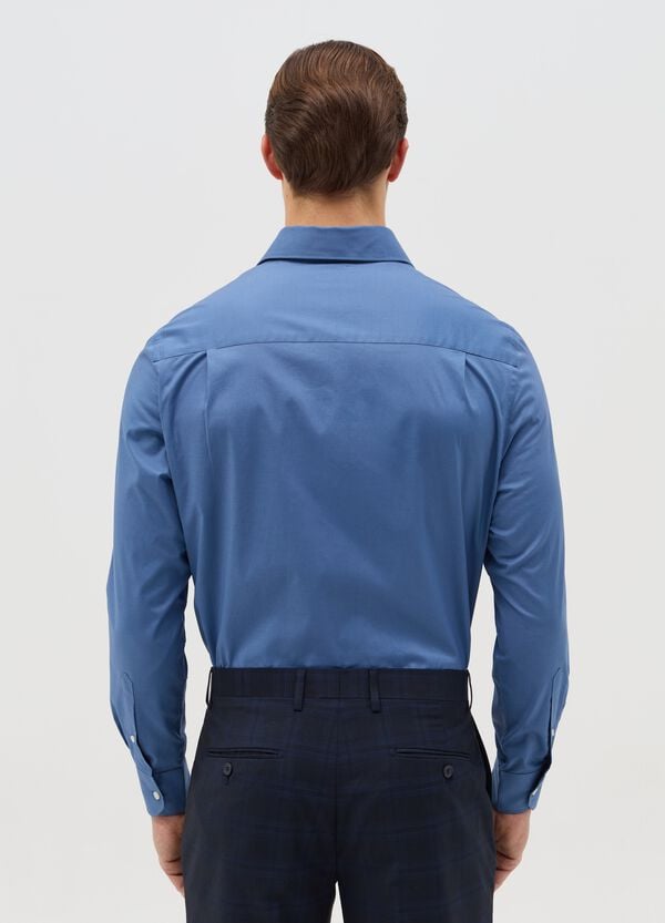 Ovs Camicia Regular Fit In Cotone Stretch