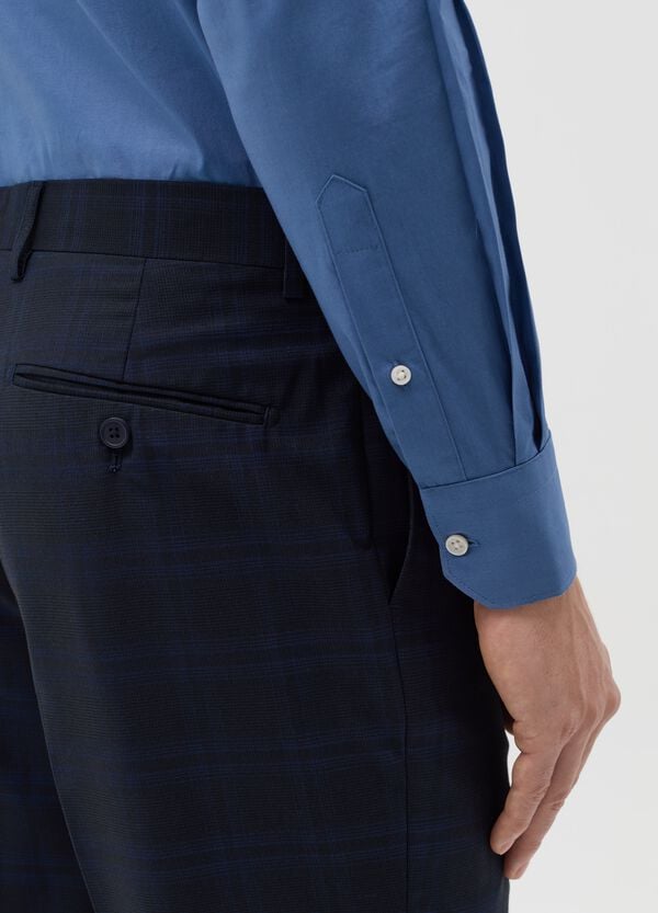 Ovs Camicia Regular Fit In Cotone Stretch