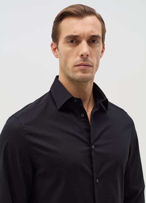 Ovs Camicia Regular Fit In Cotone Stretch