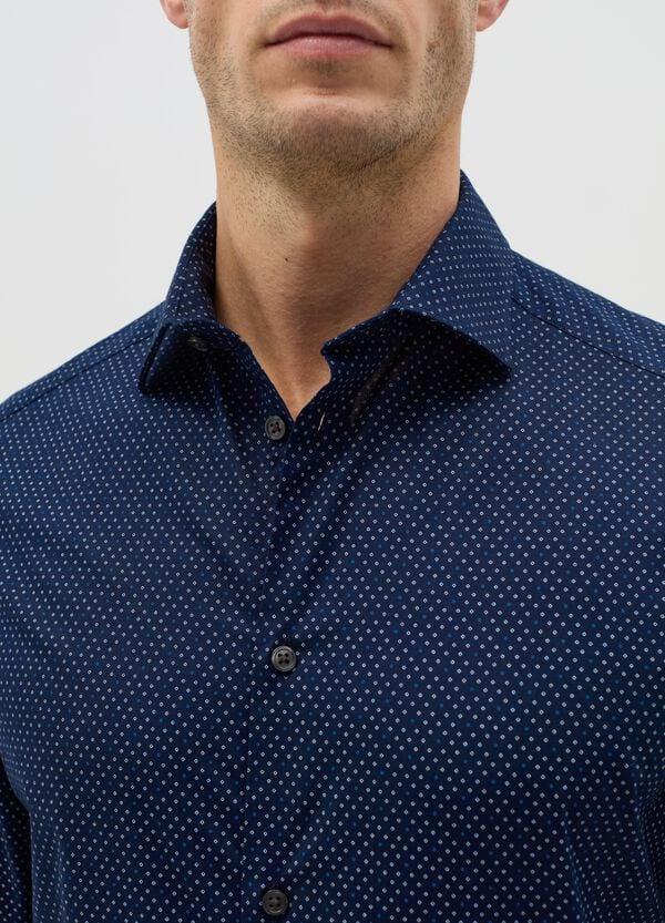 Ovs Camicia Regular Fit In Cotone Stretch