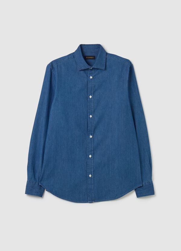 Ovs Camicia regular fit in denim