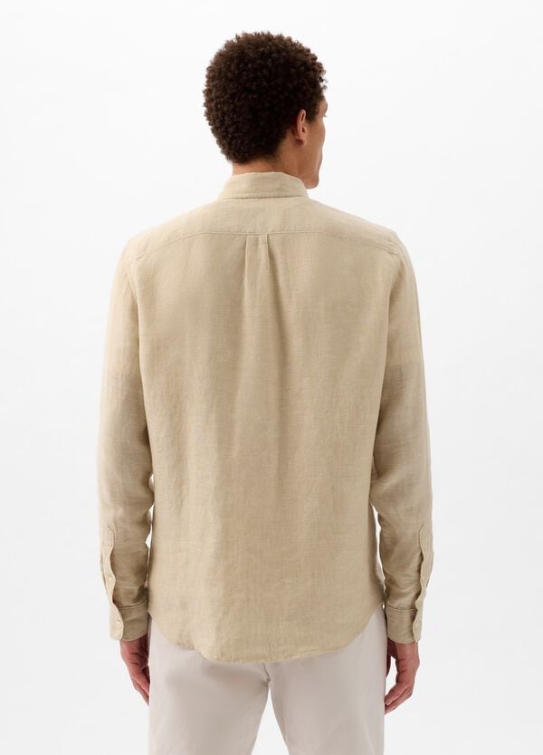 Ovs Camicia Regular Fit In Lino