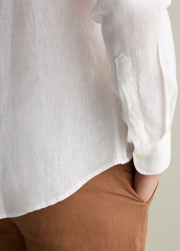 Ovs Camicia Regular Fit In Lino