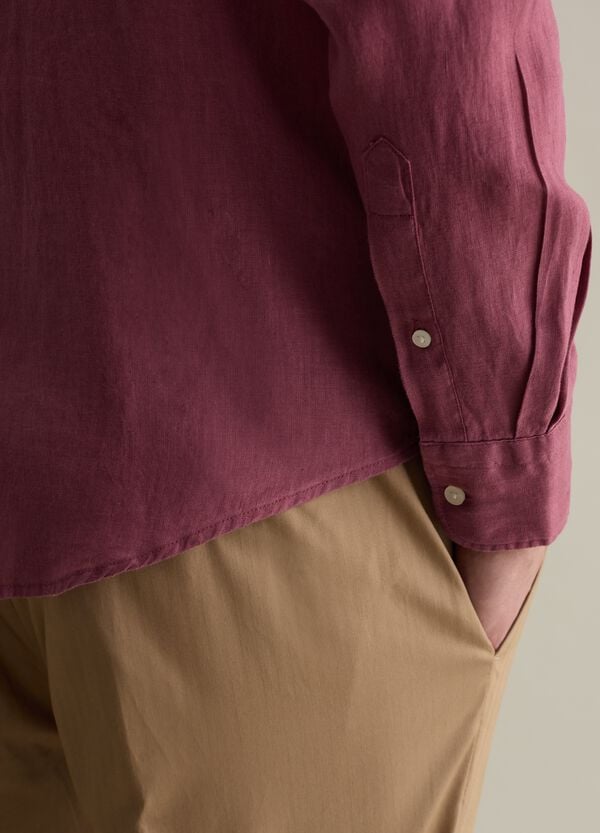 Ovs Camicia Regular Fit In Lino