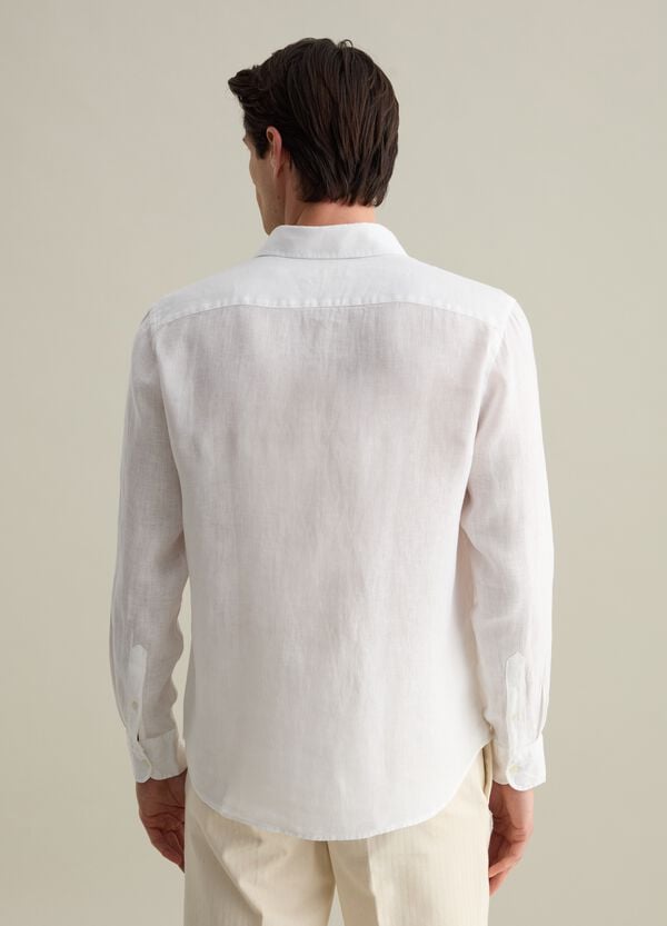 Ovs Camicia Regular Fit In Lino