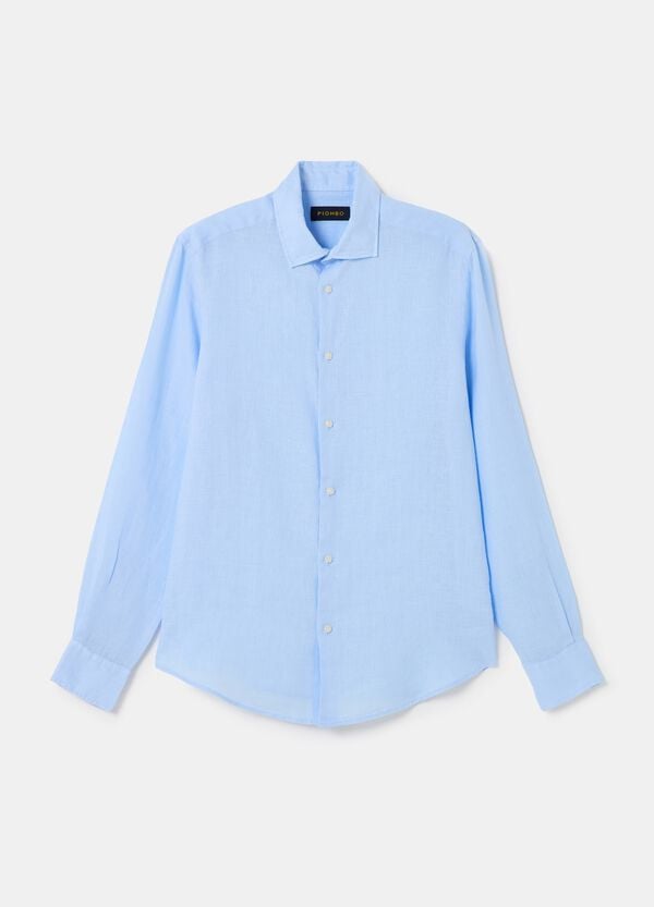 Ovs Camicia Regular Fit In Lino