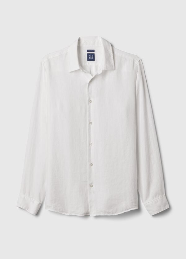 Ovs Camicia Regular Fit In Lino