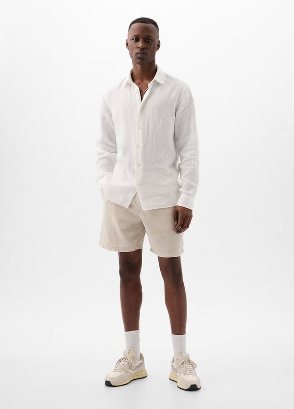 Ovs Camicia regular fit in lino